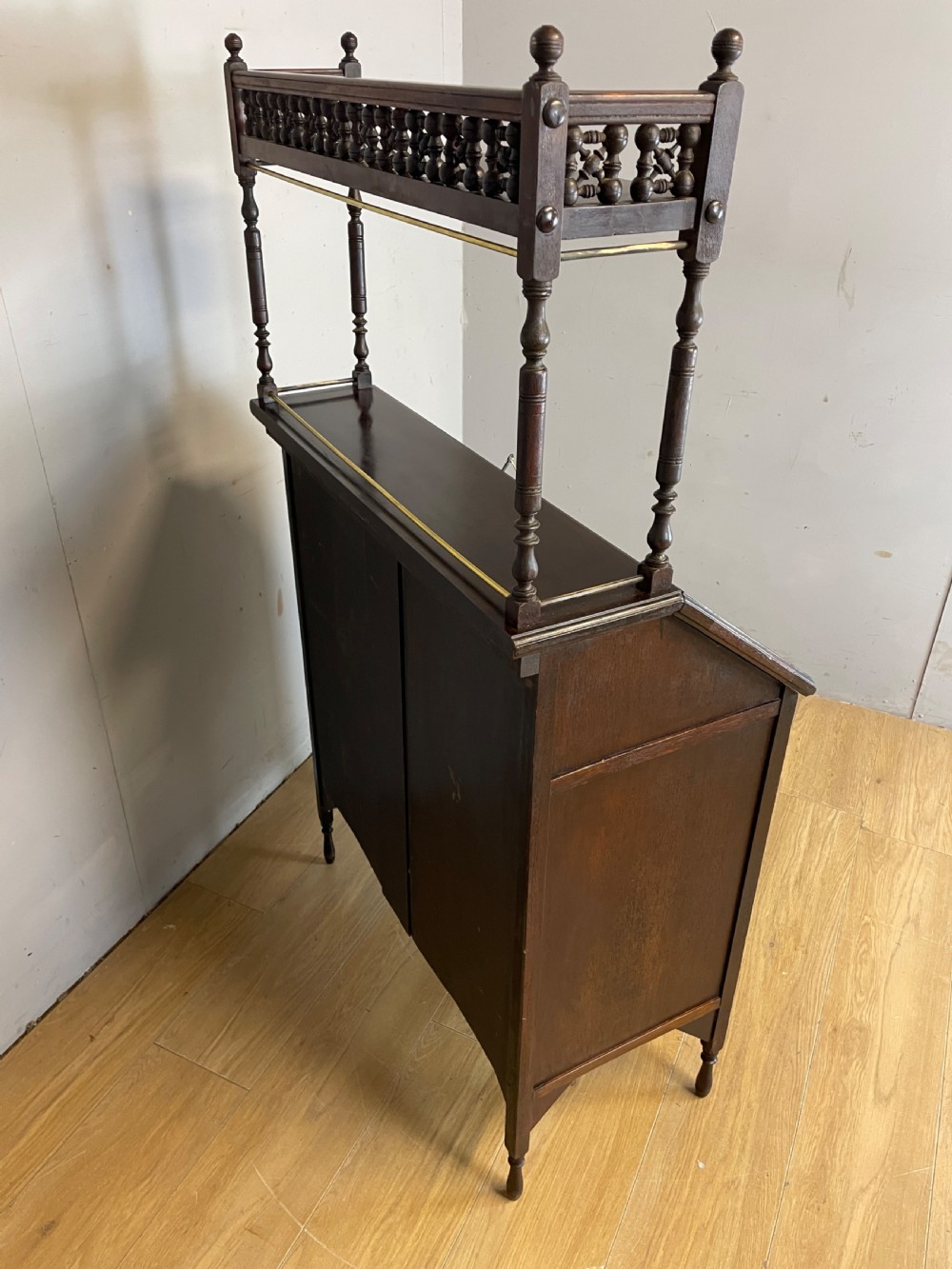 Arts and Crafts bureau for Liberty and Co London  circa 1900 designed by LF Wyburd View XII