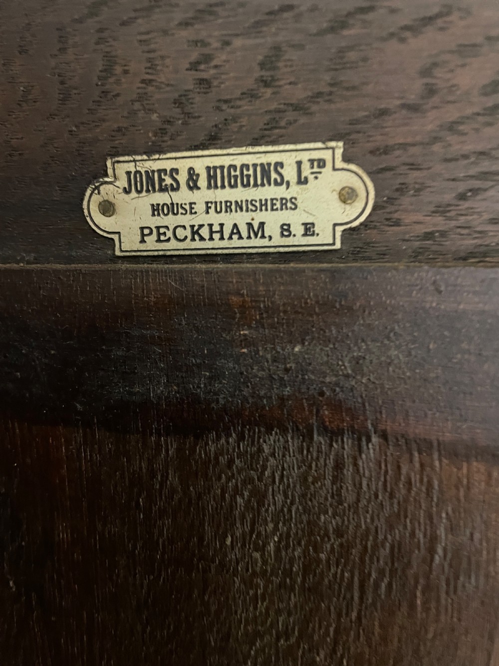 London made Arts and Crafts oak hall robe in the style of Liberty  View IX