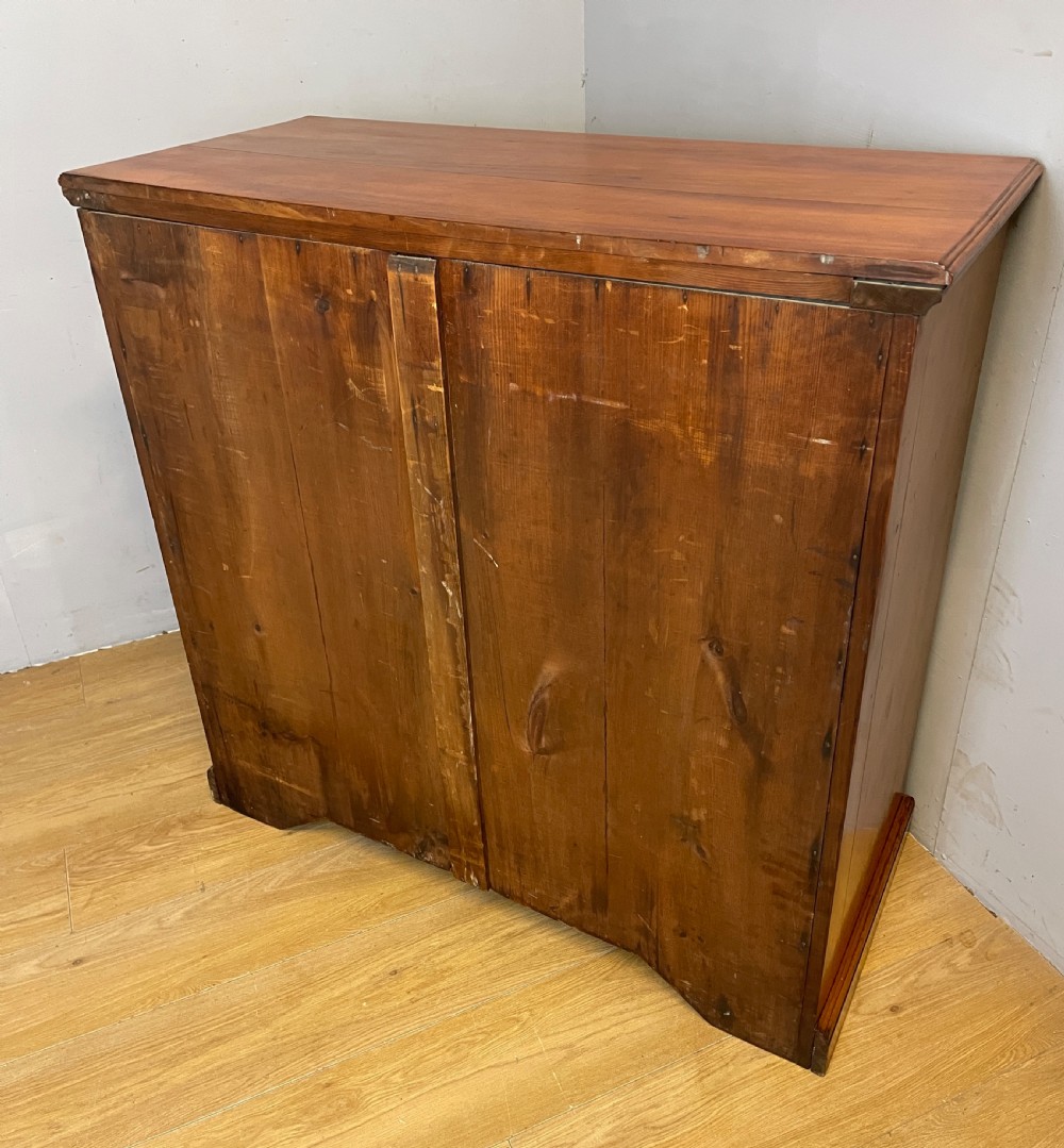 C19TH satin walnut gothic style chest of drawers  View XI