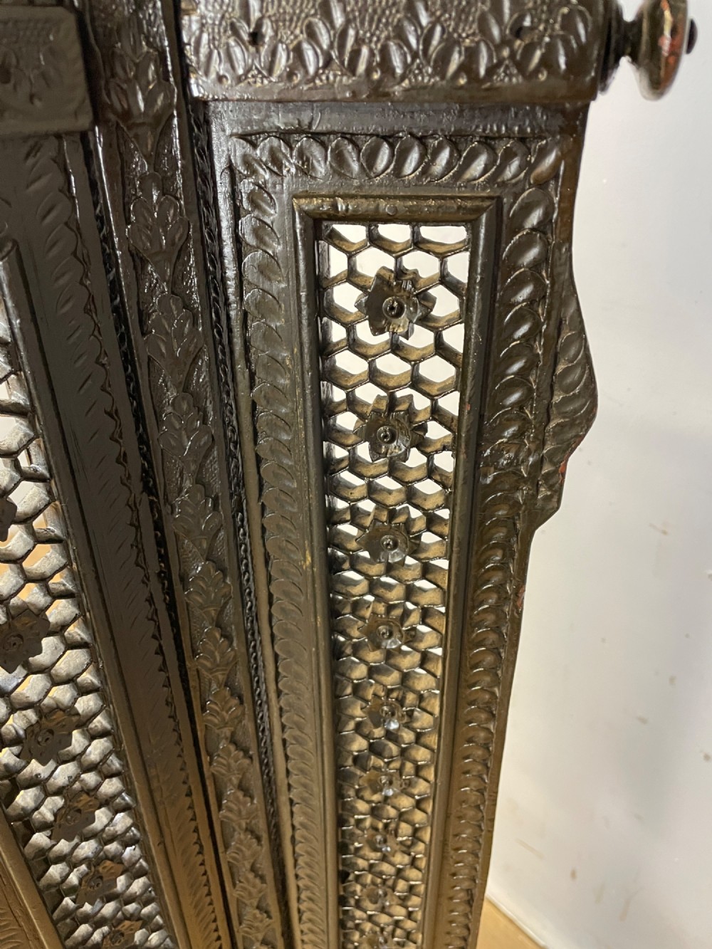 C19TH carved anglo-Indian  hardwood stand View X