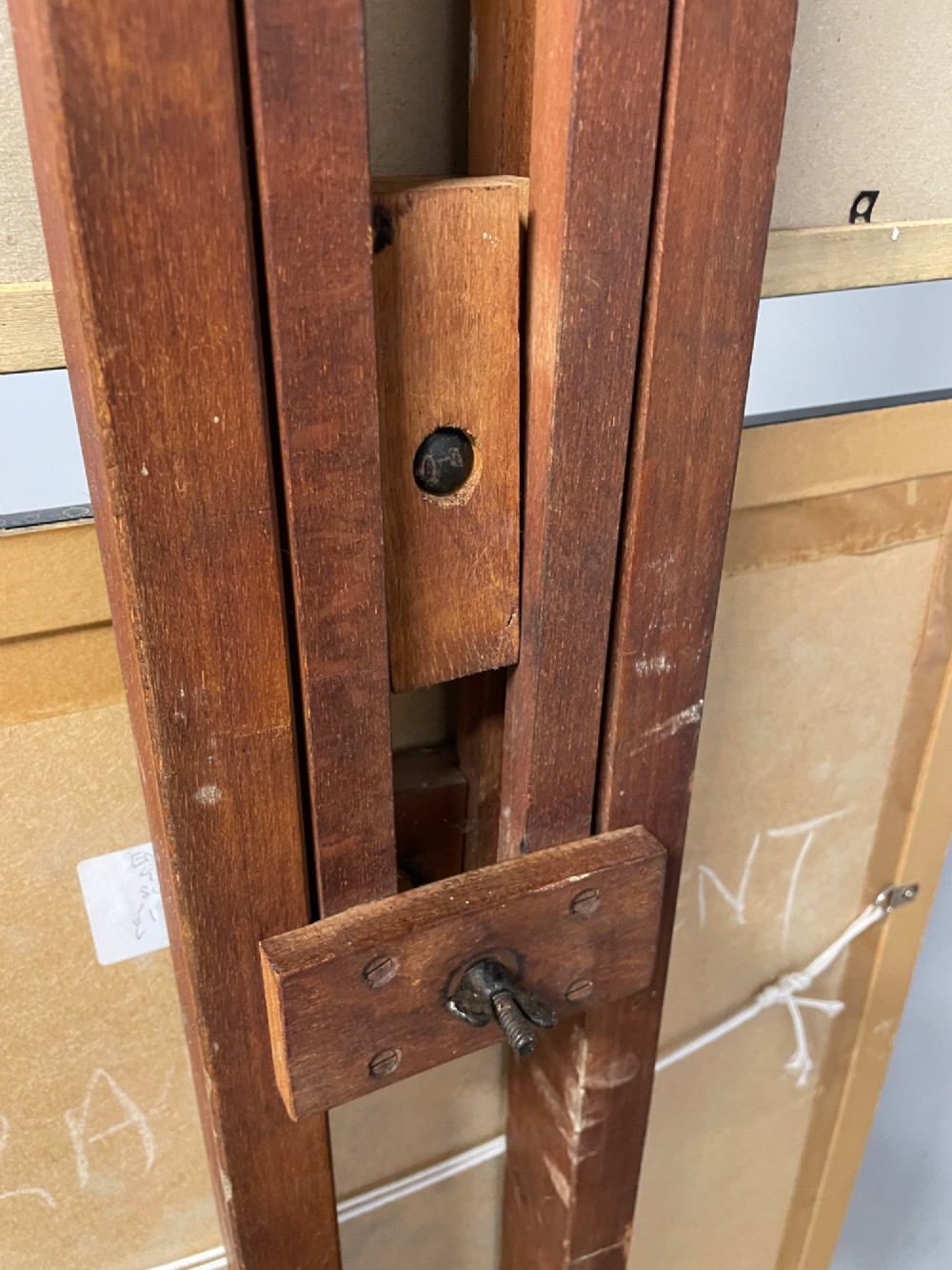 Early Winsor and Newton studio easel View XI