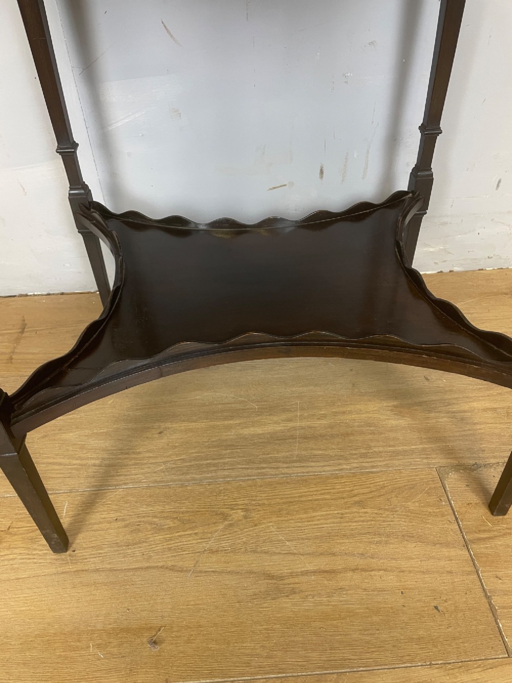 C19TH mahogany blind fretwork bijouterie View XI