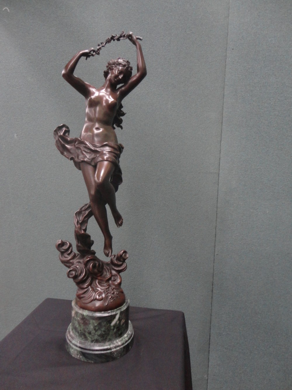 Late 19th Century French Bronze Female Figure.