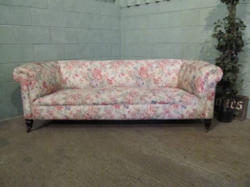 Antique Victorian Chesterfield Sofa C1880 W6264/14.2