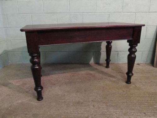 Antique Victorian Mahogany Hall Side Table C1880 W6257/14.2