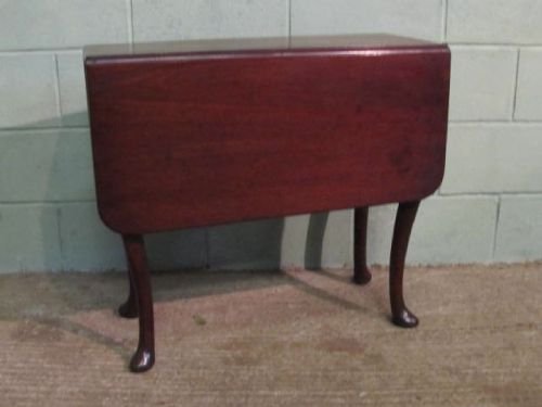fig 1. ANTIQUE GEORGIAN MAHOGANY CHIPPENDALE GATE LEG DROP LEAF TABLE C1780 W6259/14.2