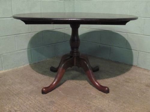 fig 2. ANTIQUE EDWARDIAN SOLID OAK DINING TABLE C1900 W6291/1.3