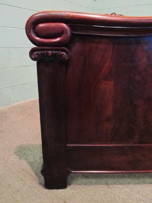 fig 2. ANTIQUE WILLIAM 1V MAHOGANY DOUBLE BED C1830 WP6289/1.3