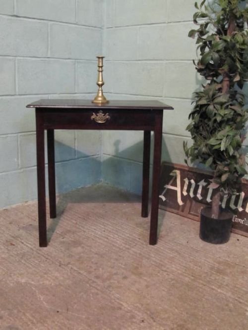 Antique Georgian Cuban Mahogany Side Table C1780 Wt6273/1.3