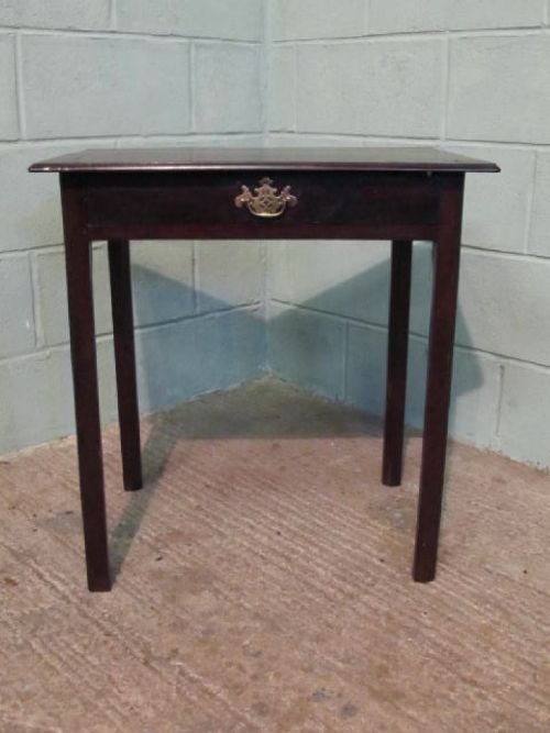 fig 1. ANTIQUE GEORGIAN CUBAN MAHOGANY SIDE TABLE C1780 WT6273/1.3