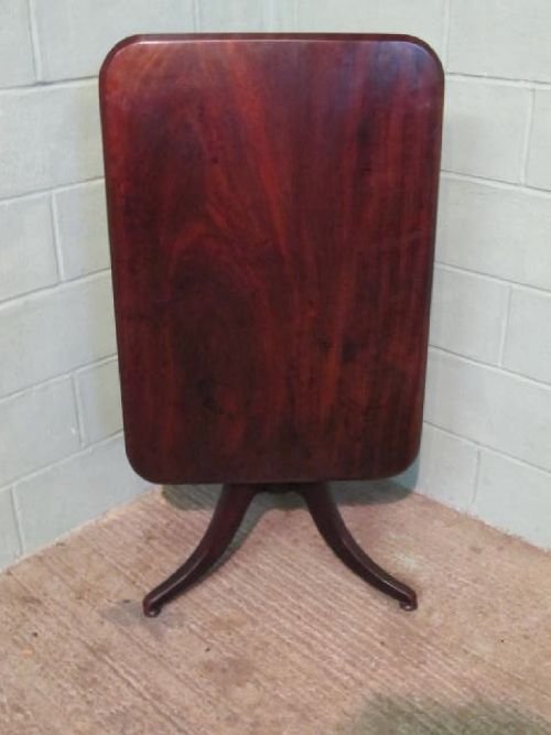 Antique Regency Mahogany Tilt Top Table C1820 Wm6226/1.3