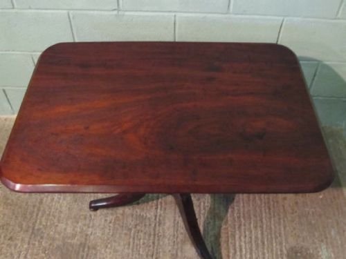 fig 1. ANTIQUE REGENCY MAHOGANY TILT TOP TABLE C1820 WM6226/1.3