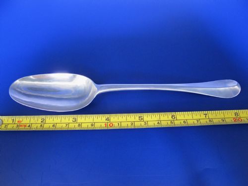 GEORGE I RAT TAIL HANOVERIAN TABLE SPOON BENJAMIN WATTS LONDON 1723 - ADDITIONAL PHOTO 6