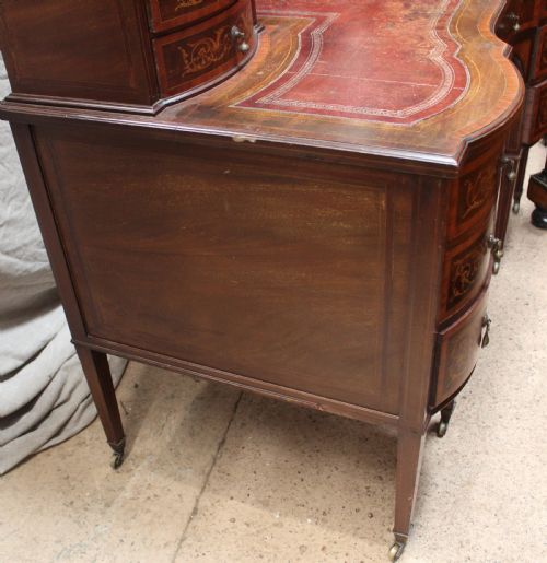 ANTIQUE INLAID DESK - ADDITIONAL PHOTO 2