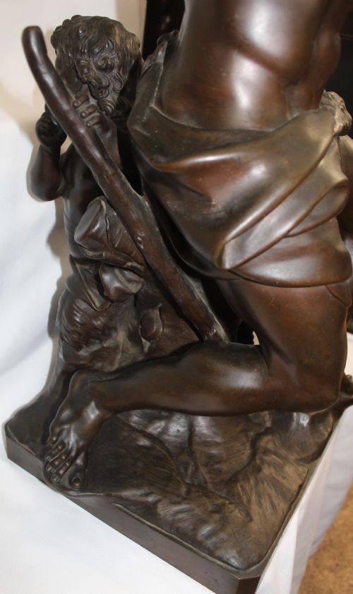 LARGE BRONZE FIGURE - ADDITIONAL PHOTO 3