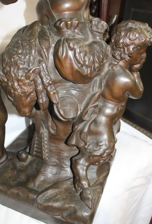 LARGE BRONZE FIGURE - ADDITIONAL PHOTO 5
