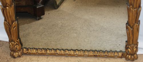ANTIQUE GILT MIRROR - ADDITIONAL PHOTO 2