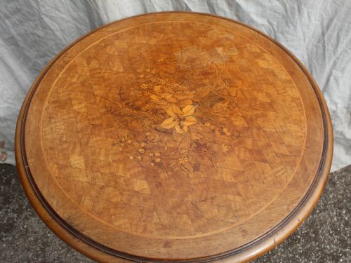 ANTIQUE WINE TABLE - ADDITIONAL PHOTO 1