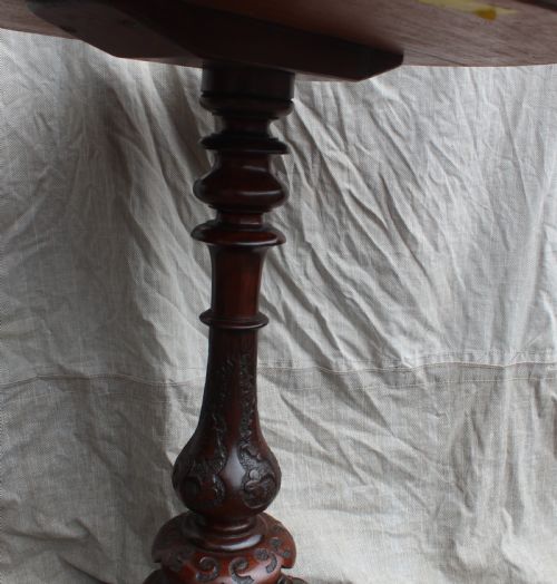 ANTIQUE WINE TABLE - ADDITIONAL PHOTO 3