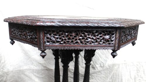 BURMESE OCCSAIONAL TABLE - ADDITIONAL PHOTO 3