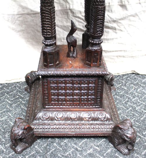 BURMESE OCCSAIONAL TABLE - ADDITIONAL PHOTO 5