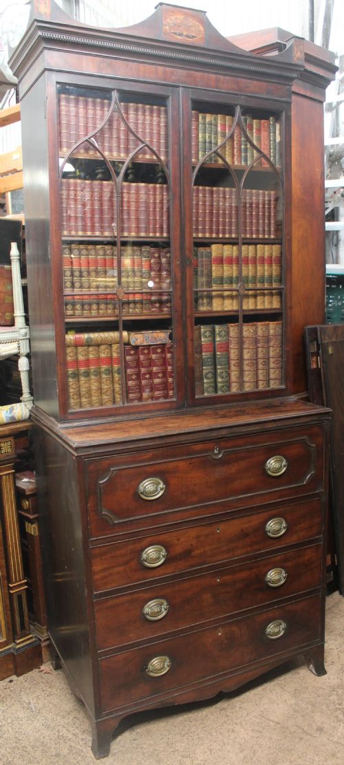 SECRETAIRE BOOKCASE