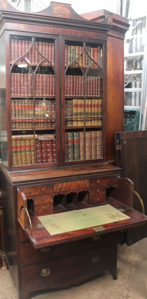 SECRETAIRE BOOKCASE - ADDITIONAL PHOTO 4