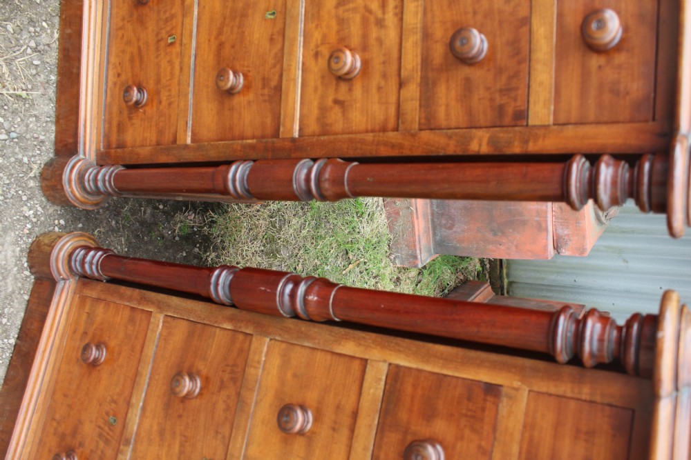 Pair 19th century pedestals View II