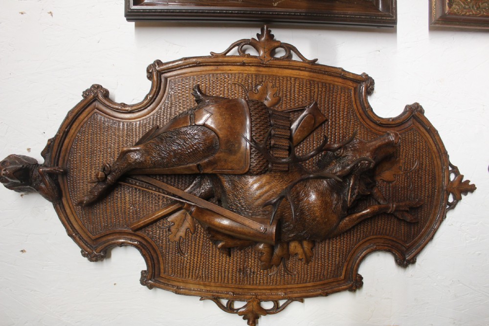 Black forest plaque