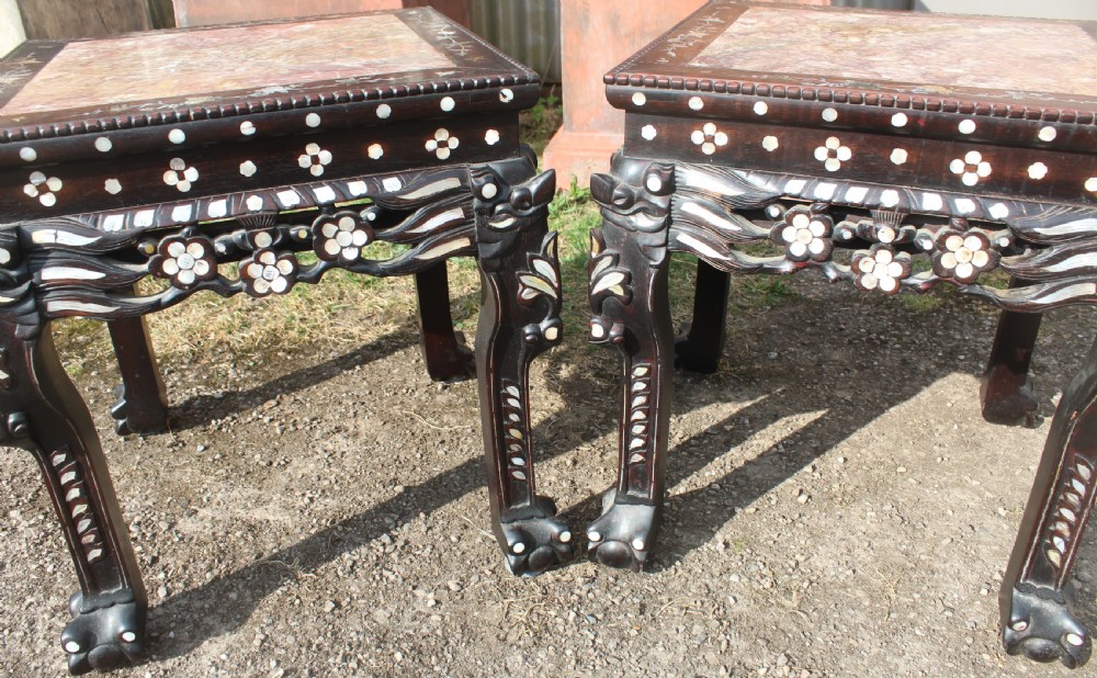 Pair of urn stands View II
