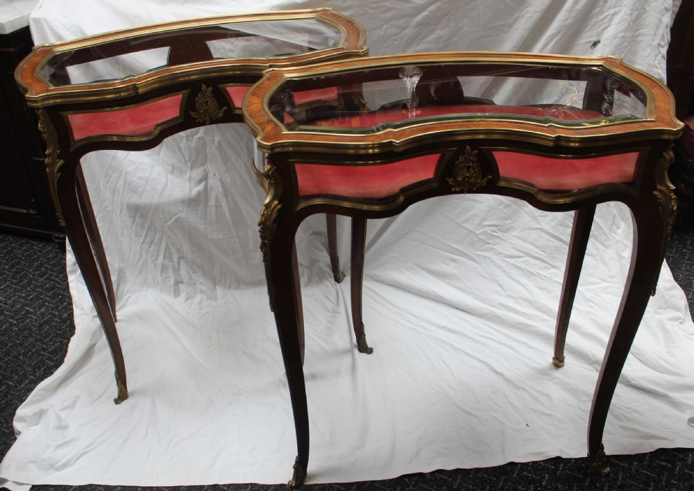 Two Bijouterie cabinets