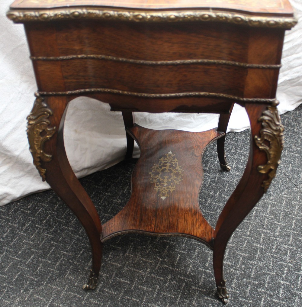 French work table View II