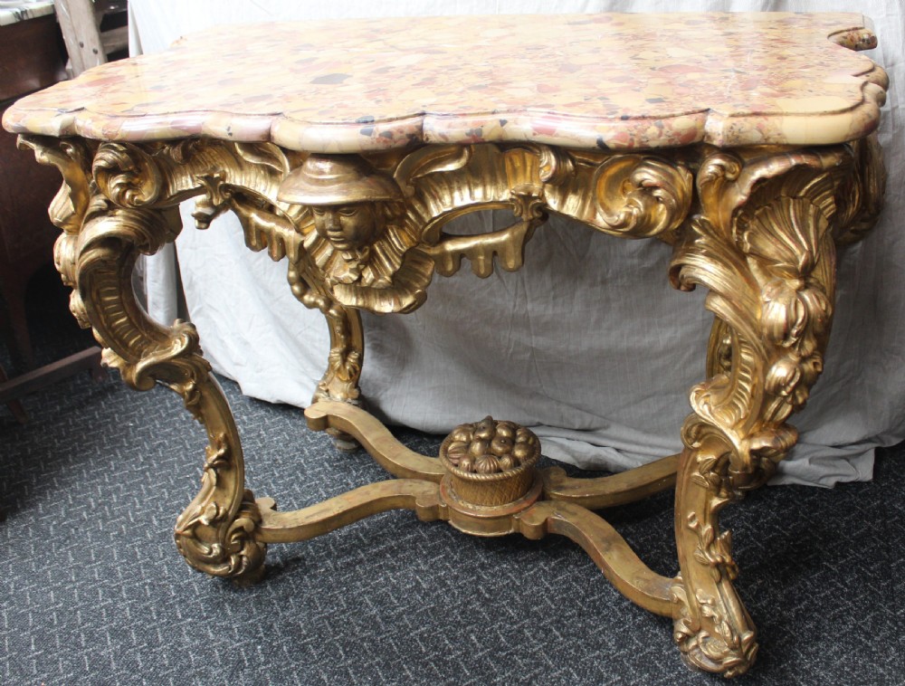 Superb antique console