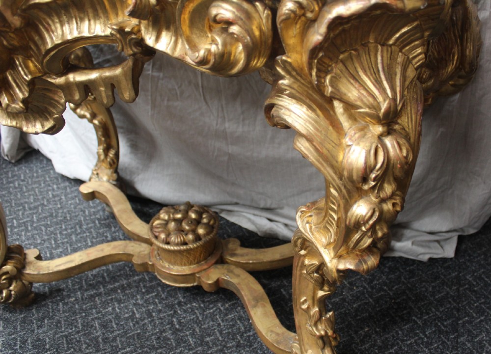 Superb antique console View III