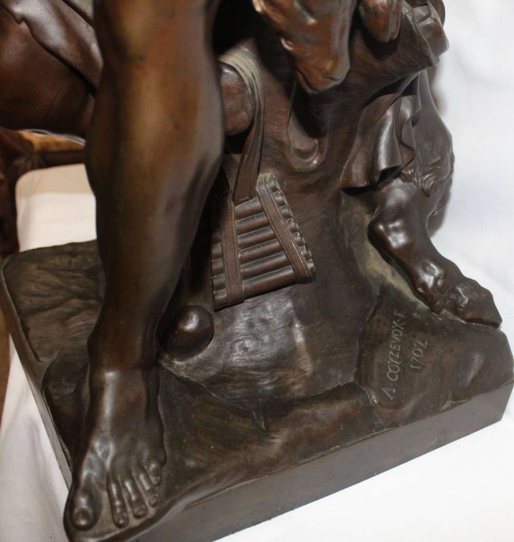 Large Bronze figure View III