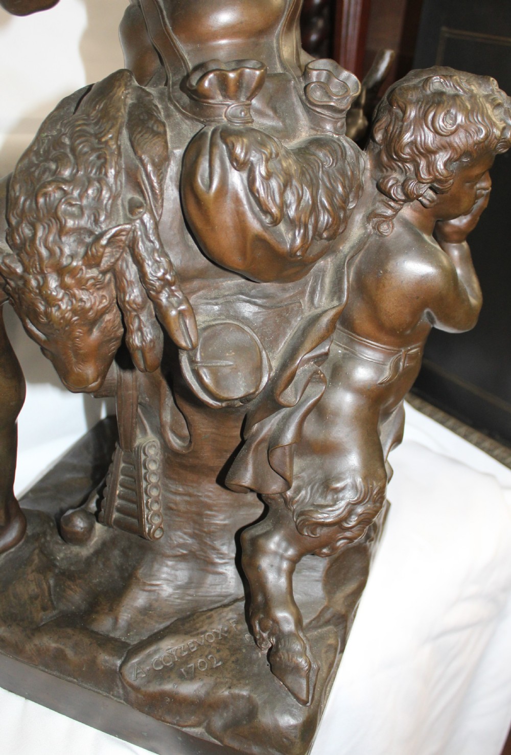 Large Bronze figure View VI
