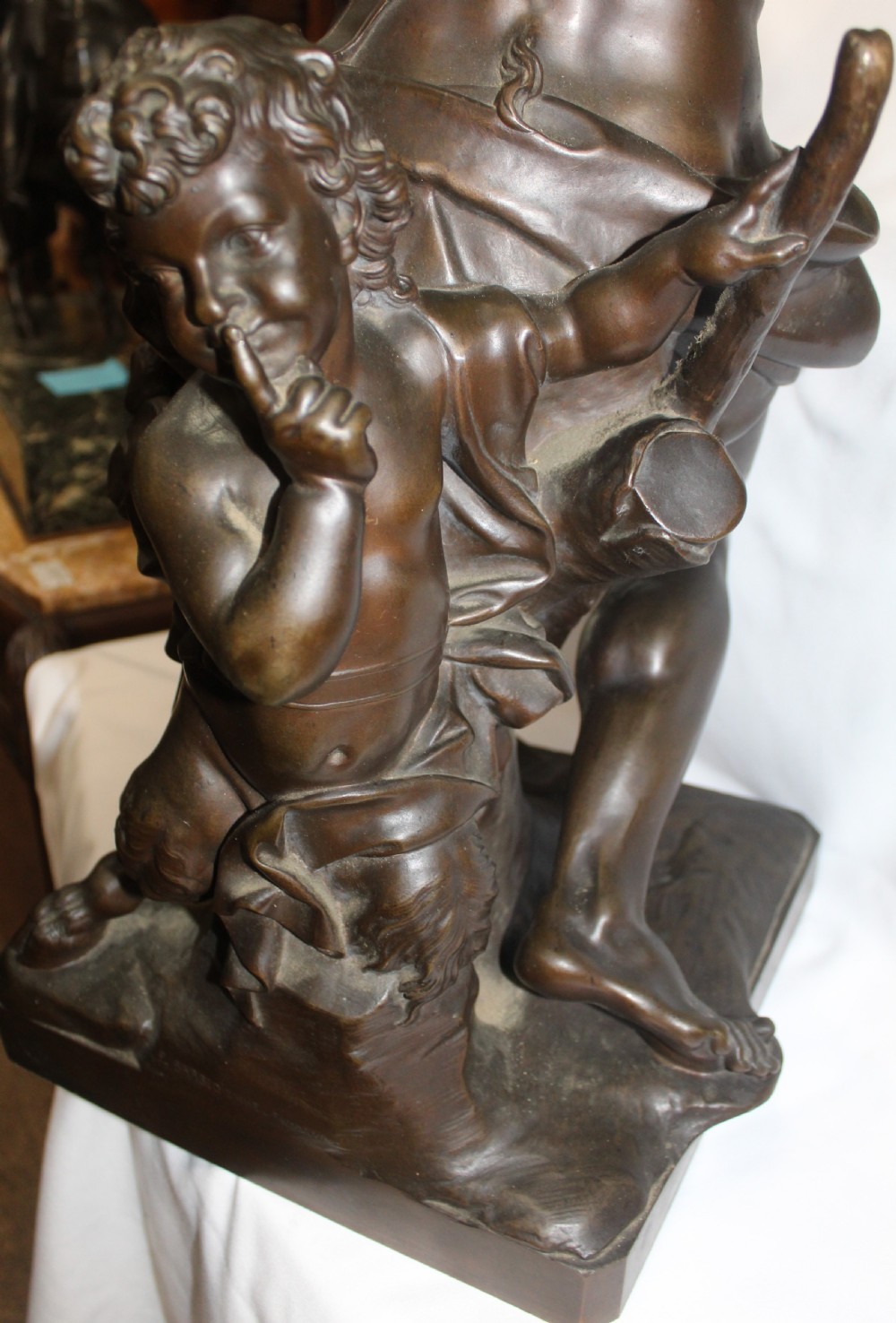 Large Bronze figure View VII