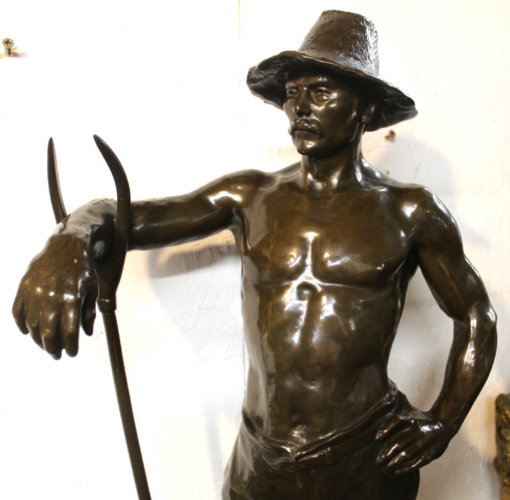 Large Bronze figure View II