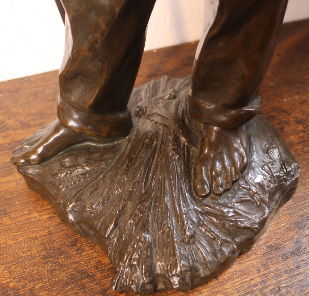 Large Bronze figure View V