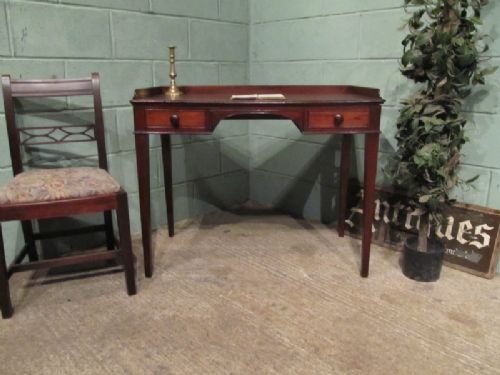 Antique Regency Mahogany Writing Table Desk C1820 W6918/1.5