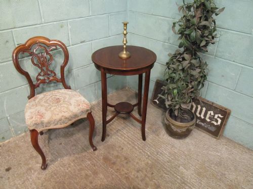 Antique Edwardian Mahogany Occasional Table C1900