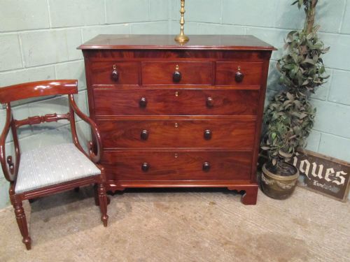 Antique Regency Mahogany Chest of Drawers C1820