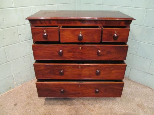 fig 2. Antique Regency Mahogany Chest of Drawers c1820