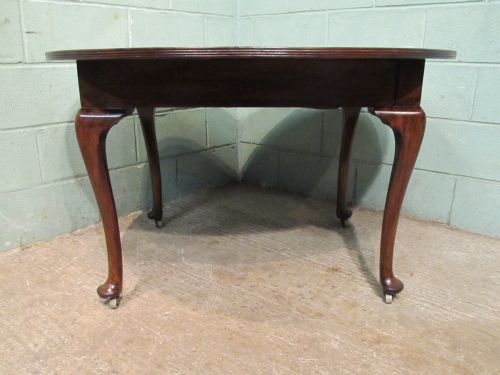 fig 1. Antique Victorian Mahogany Extending Dining Table Seats 10-12 C1880