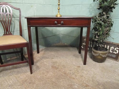 Antique Georgian Regency Mahogany Side Table C1820