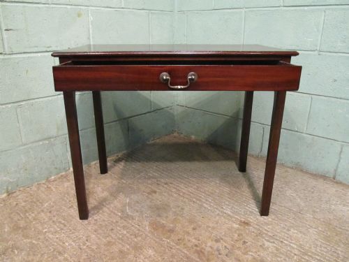 fig 1. Antique Georgian Regency Mahogany side table c1820