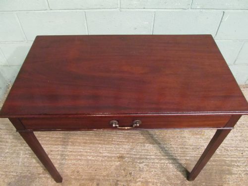 fig 2. Antique Georgian Regency Mahogany side table c1820