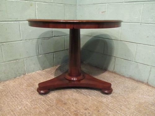 fig 2. Antique Victorian Mahogany Tilt Top Breakfast Table c1880 Seats 2-4