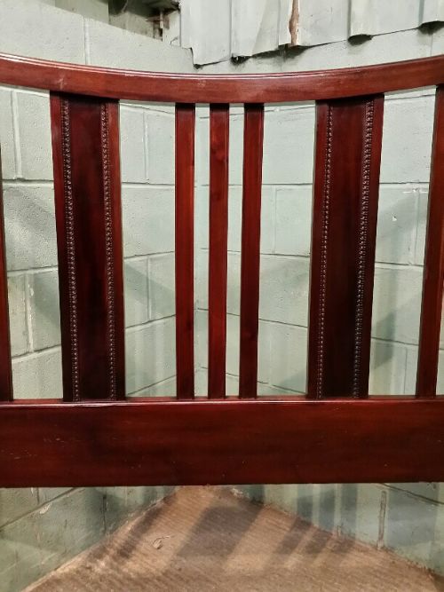 fig 2. ANTIQUE EDWARDIAN MAHOGANY DOUBLE BED C1900