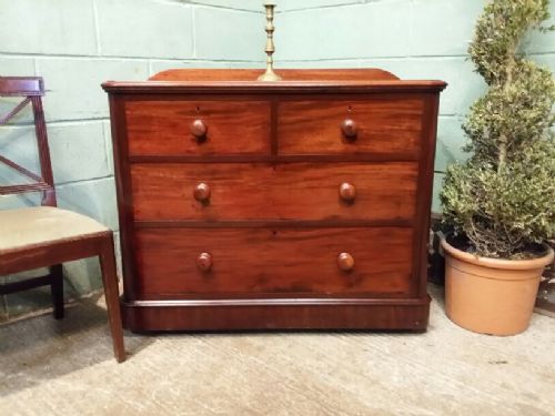Antique Victorian Mahogany Chest of Drawers C1880